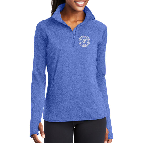 BY_W - Ladies Sport Wick ® Stretch 1/4 Zip Pullover Thumbnail